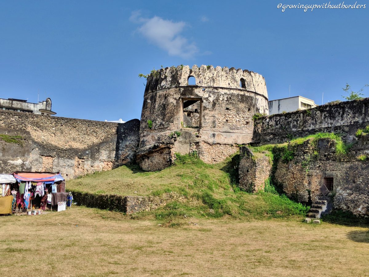 The Old Fort in Stone Town. Zanzibar, Tanzania