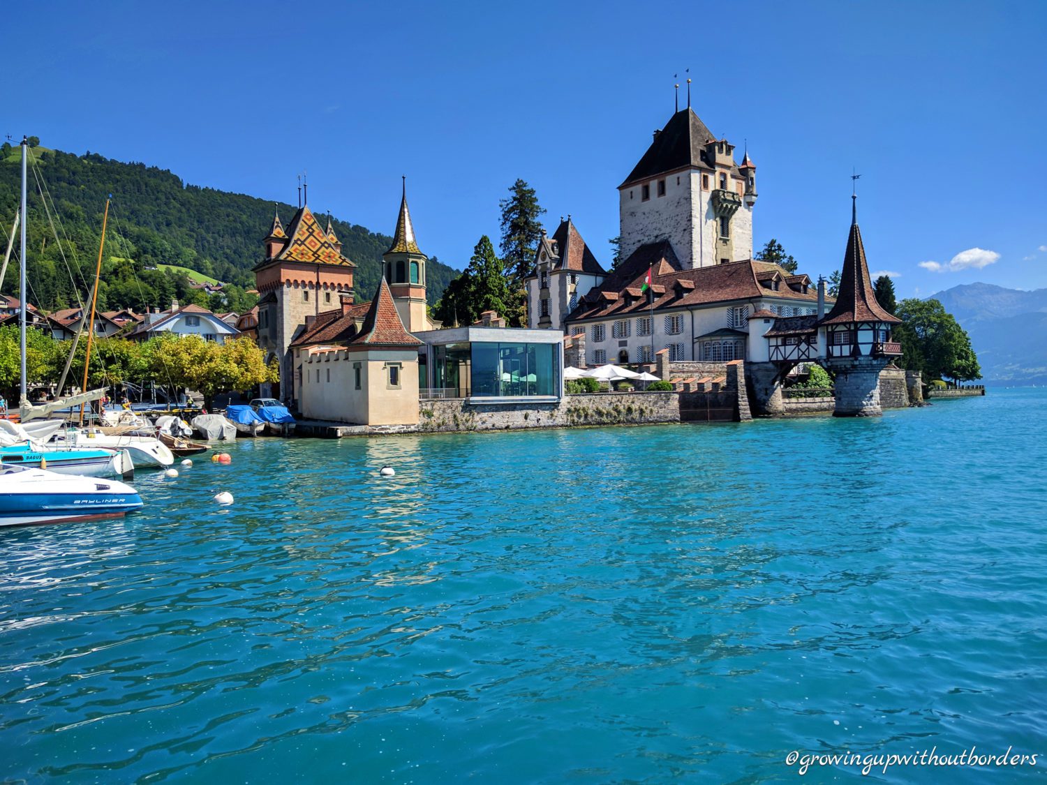 Interlaken, Oberhofen Castle, Switzerland