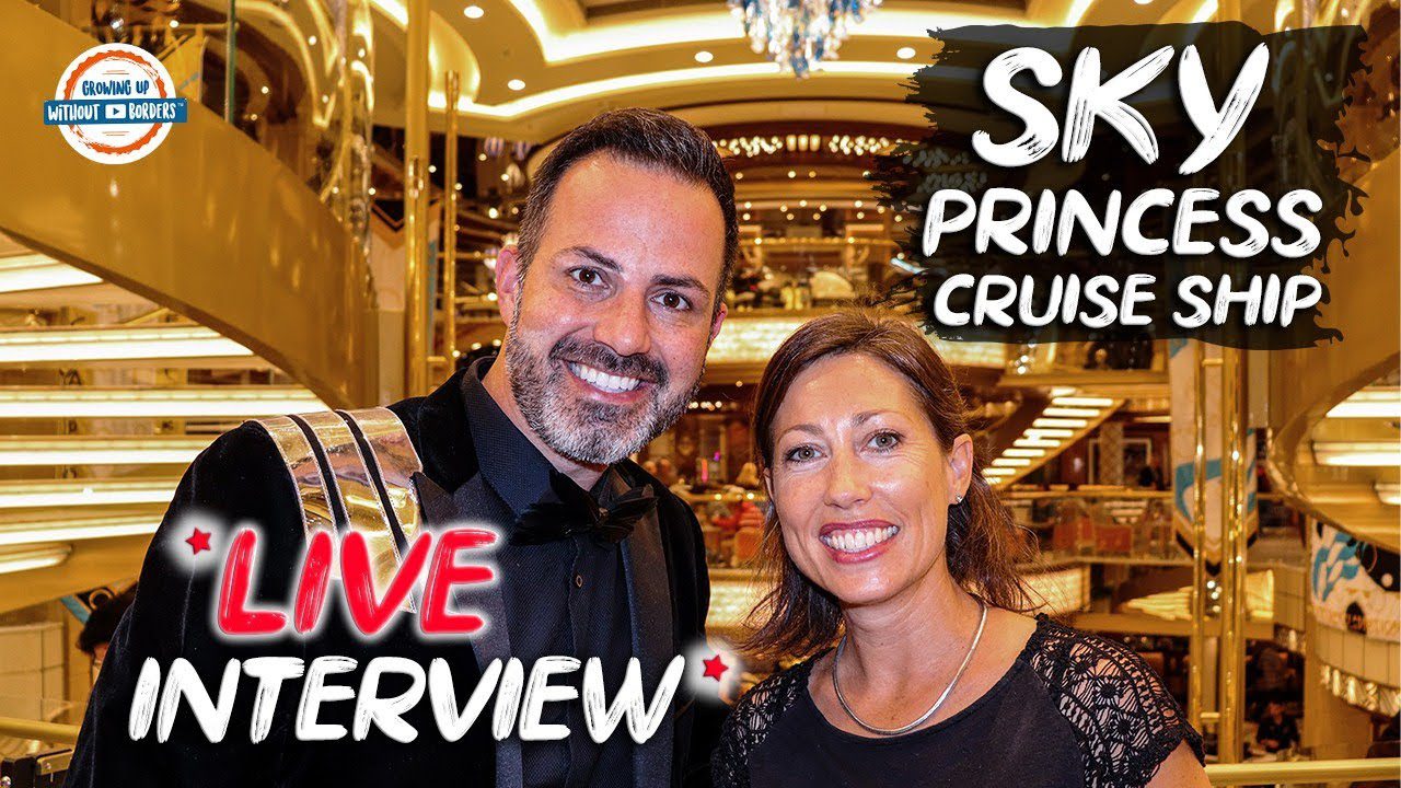 Sky Princess Cruise Ship Live Interview